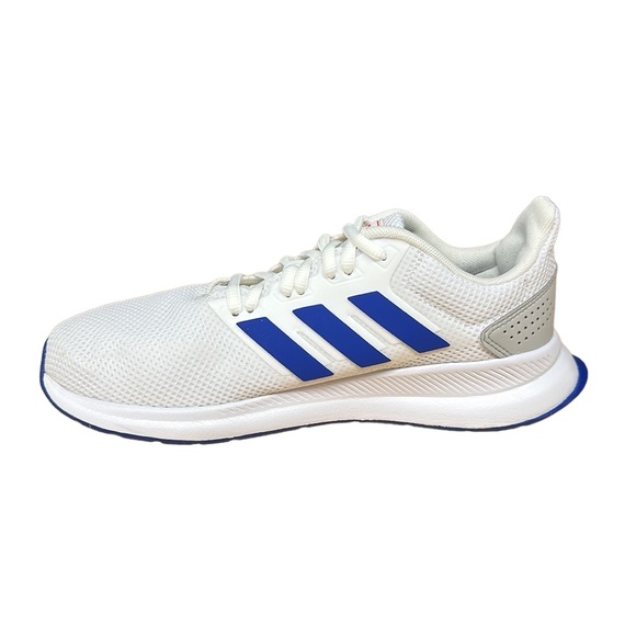 Adidas Runfalcon Men's Running Athletic Shoes White/Blue/Gray EF0148 Size 7 EUC - Picture 8 of 11